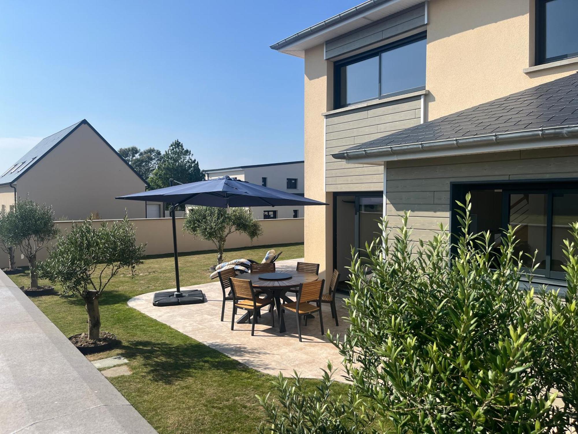 Beach House Gouville-sur-Mer Bagian luar foto