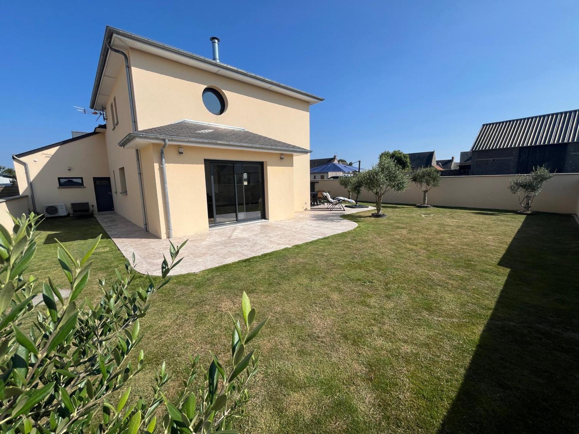 Beach House Gouville-sur-Mer Bagian luar foto
